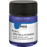 KREUL Acryl Metallicfarbe, violett, 50 ml
