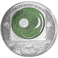 10 Euro Gedenkausgabe „Himmelsscheibe von Nebra“ mit Veredelungen