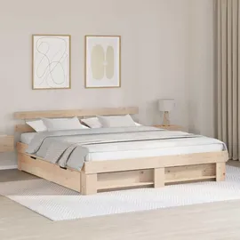 vidaXL 180 x 200 cm Braun