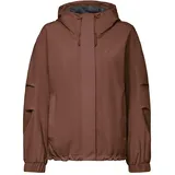 Vaude Mineo Regenjacke Damen Braun 42