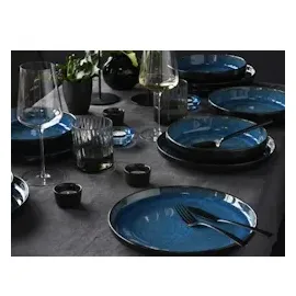 CreaTable Nordic Fjord Kombiservice 16-tlg. blau