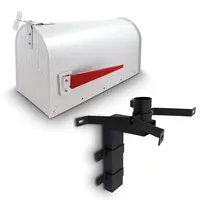 BITUXX US Mailbox Weiß