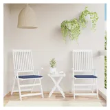 vidaXL Palettenkissen 2 Stk. Marineblau 40x40x4 cm Oxford-Gewebe