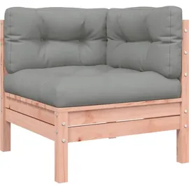 vidaXL Garten-Sofagarnitur 5-tlg. braun