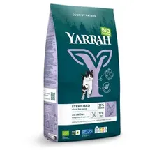 Yarrah Bio Trockenfutter für sterilisierte Katzen Huhn & Fisch 700 g