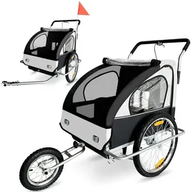SAMAX 2in1 Jogger Weiß/Schwarz