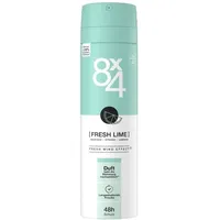 8x4 Spray No.7 Fresh Lime Deodorants 150 ml