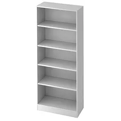HAMMERBACHER Aktenregal Gradeo weiß 80,0 x 40,0 x 200,4 cm