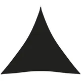vidaXL Sonnensegel Oxford-Gewebe Dreieckig 4,5x4,5x4,5 m Schwarz