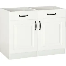 WIHO KÜCHEN Unterschrank Erla 100 x 57 x 82 cm Weiß