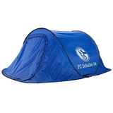 FC Schalke 04 Wurfzelt Schalke 04 / Wurfzelt / Campingzelt / POP UP blau