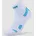 Runningsocken White/Turquoise 41/42
