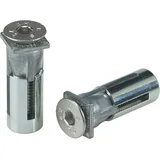Locinox Befestigungssystem/bolzen Quick-fix mit hoher Zugfestigkeit, Edelstahl Inhalt: 2 Stück
