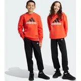 Adidas Kinder Trainingsanzug Big Logo Kids Jogginganzug - Bright Red - 140