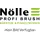 Nölle Profi Brush Wasserschieber Metall schwarz 75 cm