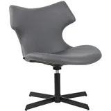 CLP Lounger Welland Kunstleder grau