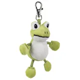 Schaffer 0255 Plüsch Schlüsselanhänger Frosch Quark