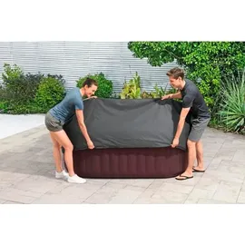 BESTWAY Xtras EnergySense Plus Thermo-Komplettabdeckung grau 201 x 201 x 80 cm