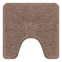 VidaXL Badematte U-Form Braun 50 x 50 cm