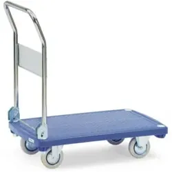 fetra Kunststoffplattenwagen 3130 - Tragkraft 200kg Vollgummi-Reifen