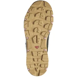 Salomon Techamphibian 5 Wanderschuhe - Peat / Rainy Day / Hyma Pink - EU 42 2/3