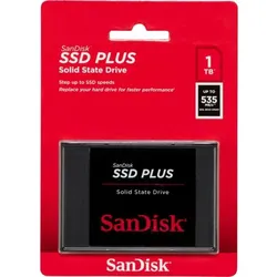 SanDisk SSD Plus             1TB Read 535 MB/s    SDSSDA-1T00-G27