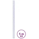 vidaXL Fensterfolien 2 Stk. Matt Bambus-Muster PVC