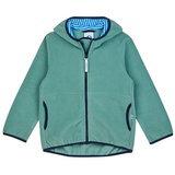 Finkid Paukku Grün - Vielseitige Zip-In kompatible Kinder Fleecejacke, Größe 100-110 - Farbe Trellis - Navy