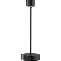 ab+ by Abert Saturno tragbare Tischleuchte schwarz