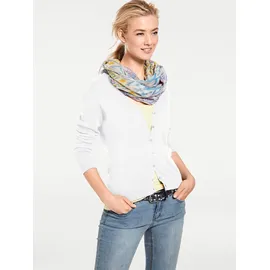 Heine Feinstrickjacke Weiß 48
