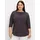 sheego 3/4-Arm-Shirt in tiefblau-gemustert | Gr.: 44-46