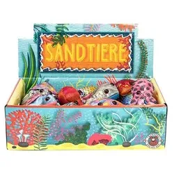 TRENDHAUS Spielfiguren Sandtiere sortiert 951670 im Display