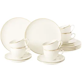 SELTMANN WEIDEN Savona Kaffeeservice 18-tlg. Goldlinie