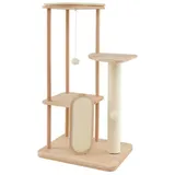 Goplus Kratzbaum 112 cm beige