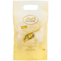 Lindt Lindor Kugeln weiß XXL 1 kg Beutel