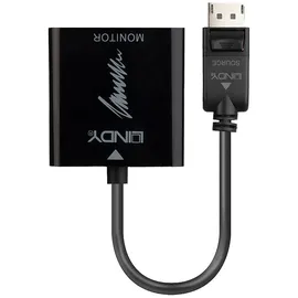 Lindy DisplayPort zu HDMI Adapter 15 cm Schwarz