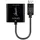 Lindy DisplayPort zu HDMI Adapter 15 cm Schwarz