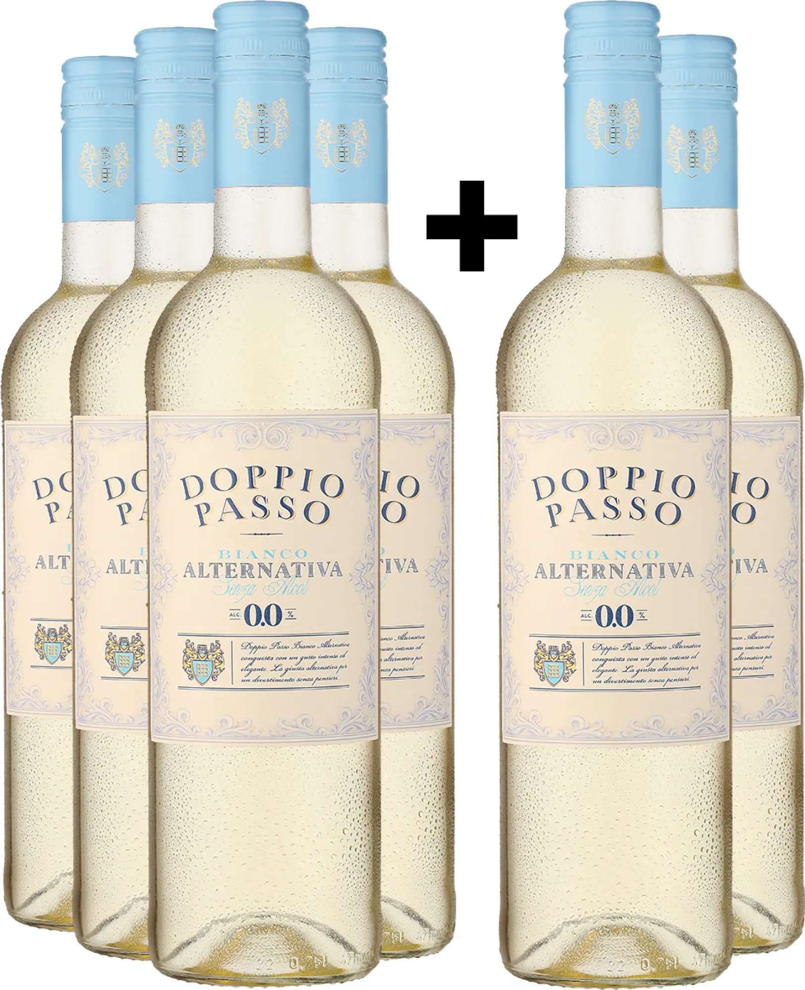 4+2-PAKET Doppio Passo Bianco »Alternativa« Alkoholfrei