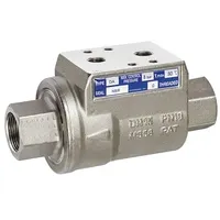 Riegler Sperrventil pneumat. bet., einfachw. NC, MS vern., FKM,