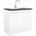 yourkitchen Spülenschrank Jazz 100 x 60 x 90 cm Weiß