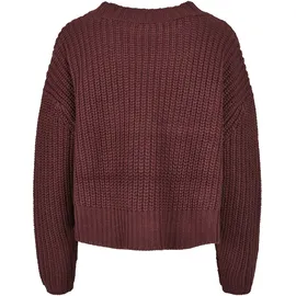 URBAN CLASSICS Wide Oversize Sweatshirt Rot M