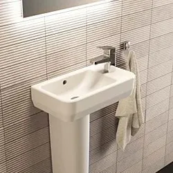 Ideal Standard i.life S Kompakt-Handwaschbecken T458601 45x25x14cm, weiß