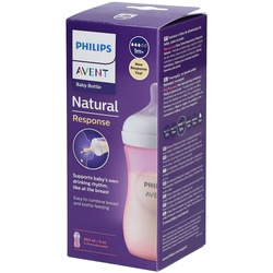 Philips Avent Natural Response Babyflasche mit natürlicher Reaktion 260 ml Scy903/11