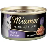 Miamor Feine Filets Heller Thunfisch & Calamari 24 x 100 g