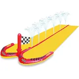 Swim Essentials Doppelte Wasserrutsche Racing 550 x 140 cm