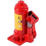 Hydraulischer Wagenheber für 3 Tonnen, universeller Hebebock, hydraulisch Reparatur Heber Jack, vertikaler Wagenheber für kompakte niedrige Fahrwerke Auto Limousine auf der Straße oder in der Garage