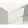 Forte Schreibtisch Net 106 weiß matt, B x H x T: 108 x 72,5 x 50 cm