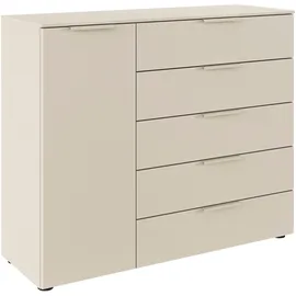 LeGer Home by Lena Gercke Kommode Sideboard 120 x 100 x 42 cm Beige