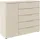LeGer Home by Lena Gercke Kommode Sideboard 120 x 100 x 42 cm Beige