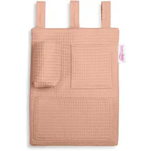 babybay Utensilo für alle Modelle Waffelpiqué, apricot rosé